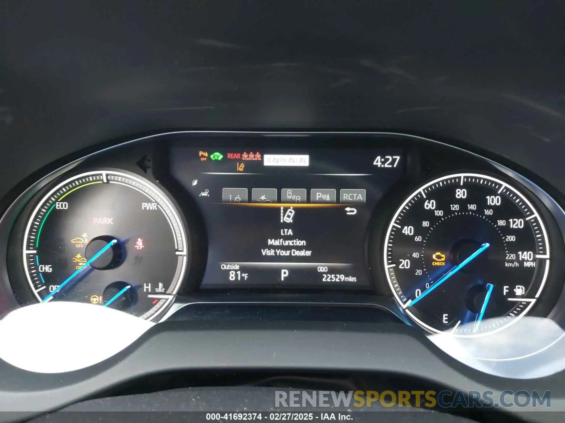7 fotografías del automóvil dañado JTEAAAAH9PJ128913 TOYOTA VENZA 2023