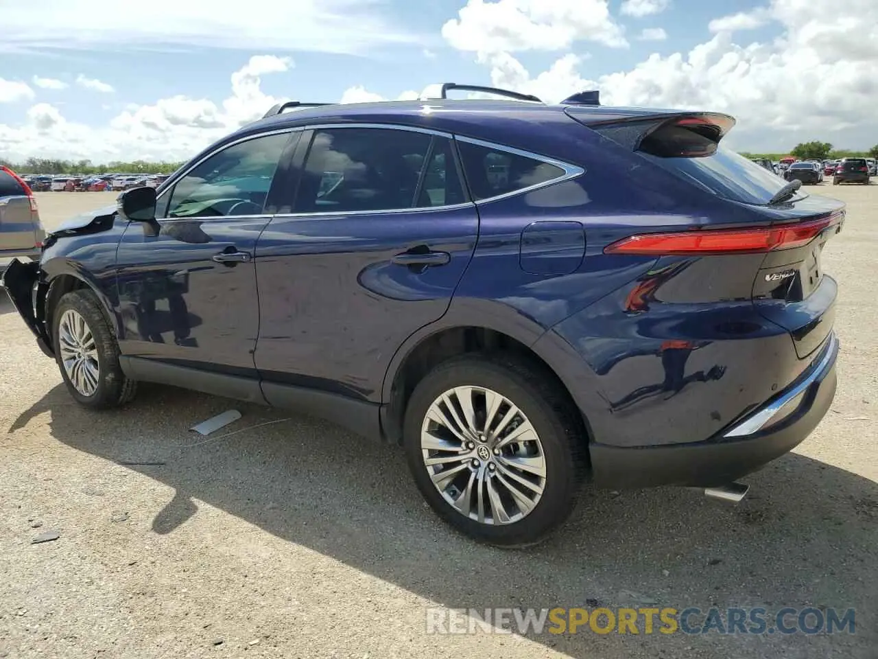 2 fotografías del automóvil dañado JTEAAAAH9PJ150202 TOYOTA VENZA 2023