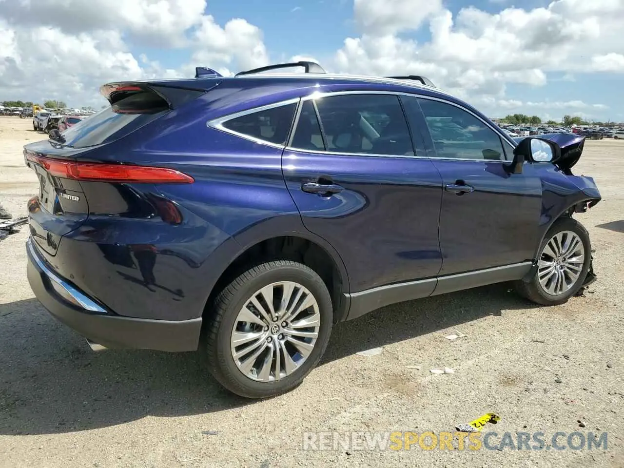 3 fotografías del automóvil dañado JTEAAAAH9PJ150202 TOYOTA VENZA 2023