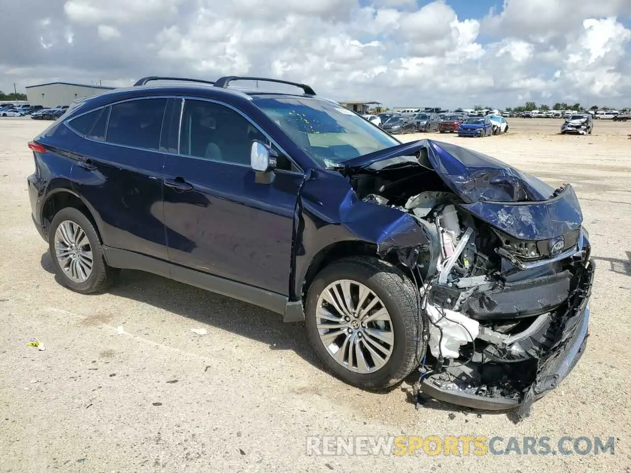 4 fotografías del automóvil dañado JTEAAAAH9PJ150202 TOYOTA VENZA 2023