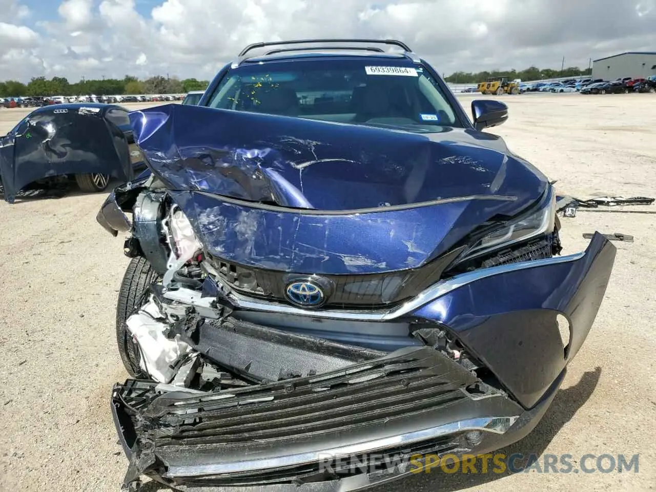 5 fotografías del automóvil dañado JTEAAAAH9PJ150202 TOYOTA VENZA 2023