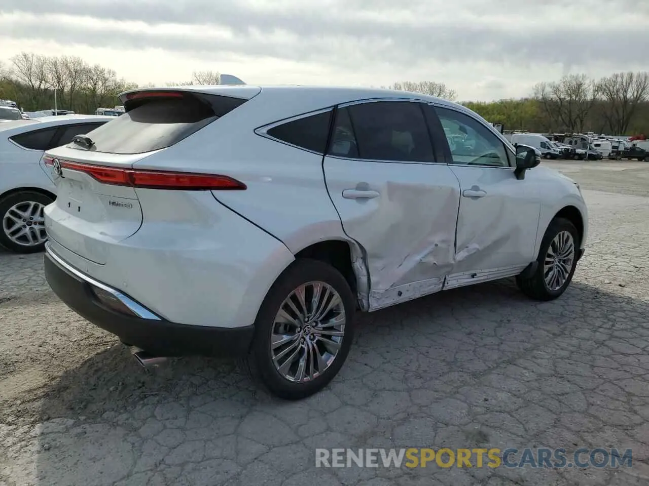 3 fotografías del automóvil dañado JTEAAAAH0RJ155257 TOYOTA VENZA 2024