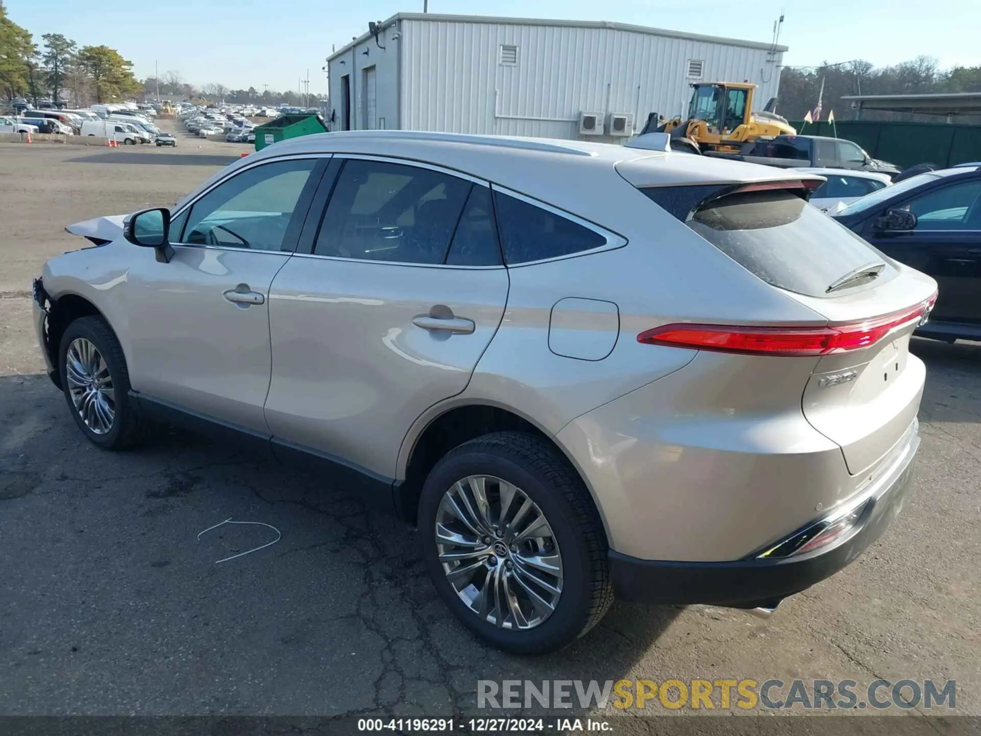 3 fotografías del automóvil dañado JTEAAAAH0RJ182300 TOYOTA VENZA 2024