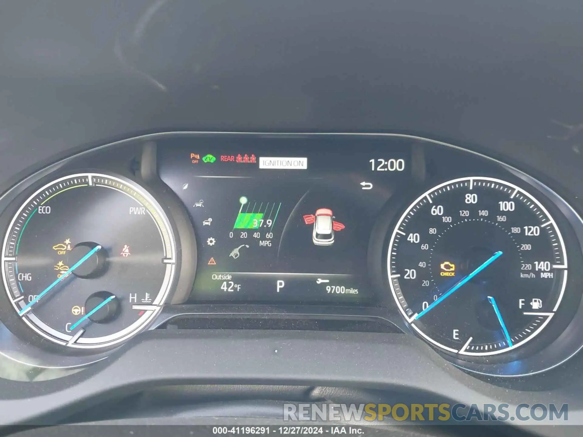 7 fotografías del automóvil dañado JTEAAAAH0RJ182300 TOYOTA VENZA 2024