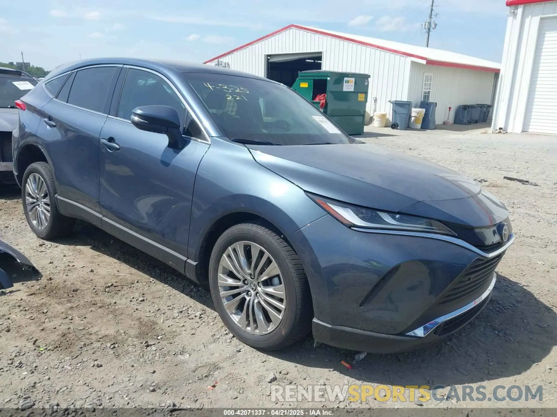 1 fotografías del automóvil dañado JTEAAAAH0RJ182376 TOYOTA VENZA 2024