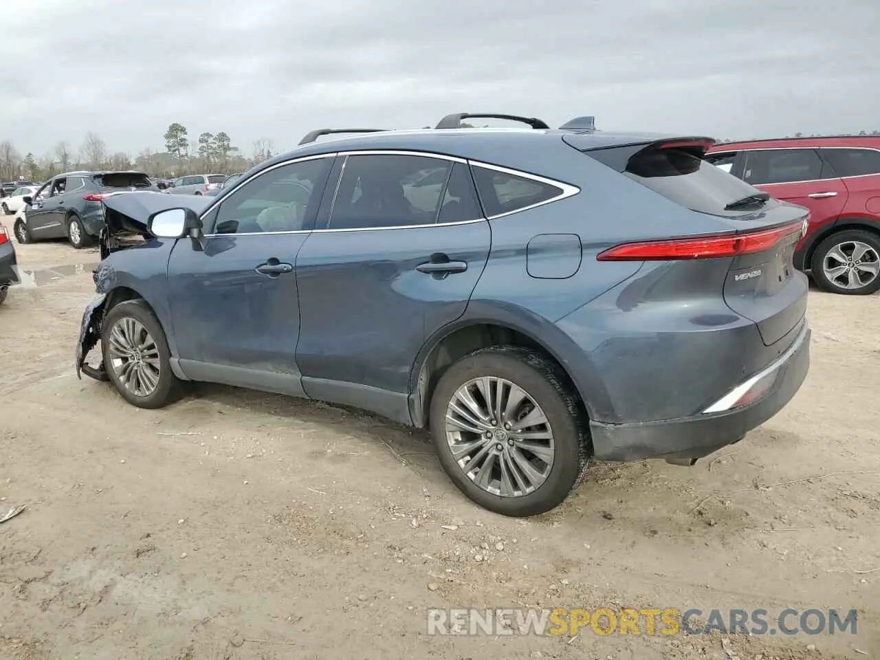 2 fotografías del automóvil dañado JTEAAAAH1RJ171760 TOYOTA VENZA 2024
