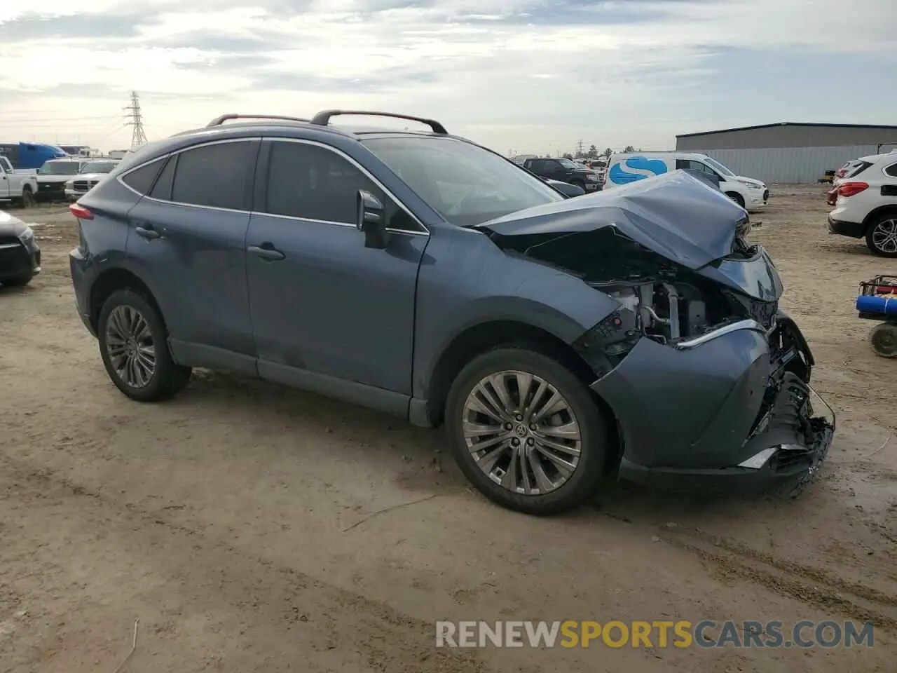 4 fotografías del automóvil dañado JTEAAAAH1RJ171760 TOYOTA VENZA 2024