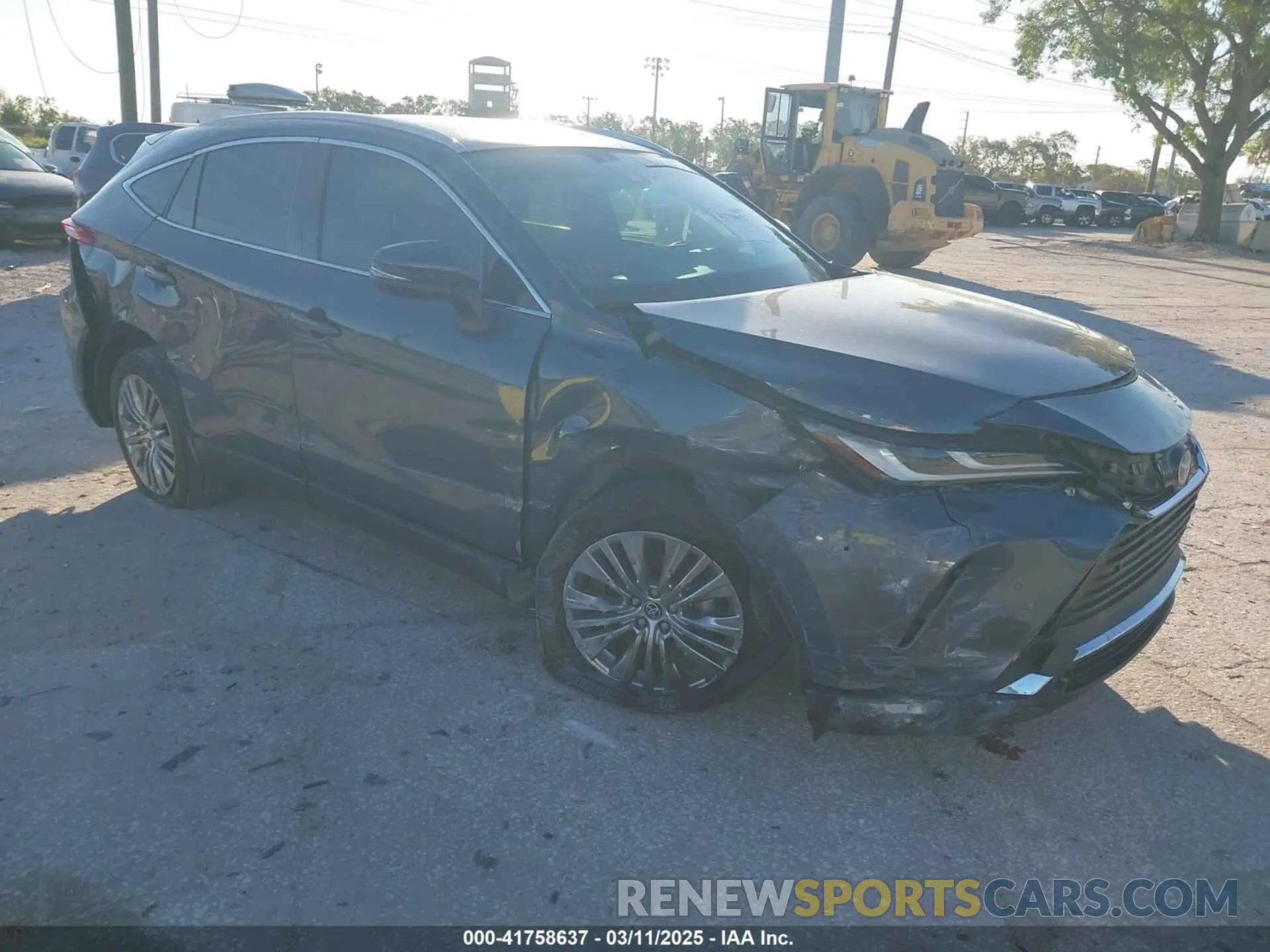 1 fotografías del automóvil dañado JTEAAAAH1RJ177932 TOYOTA VENZA 2024