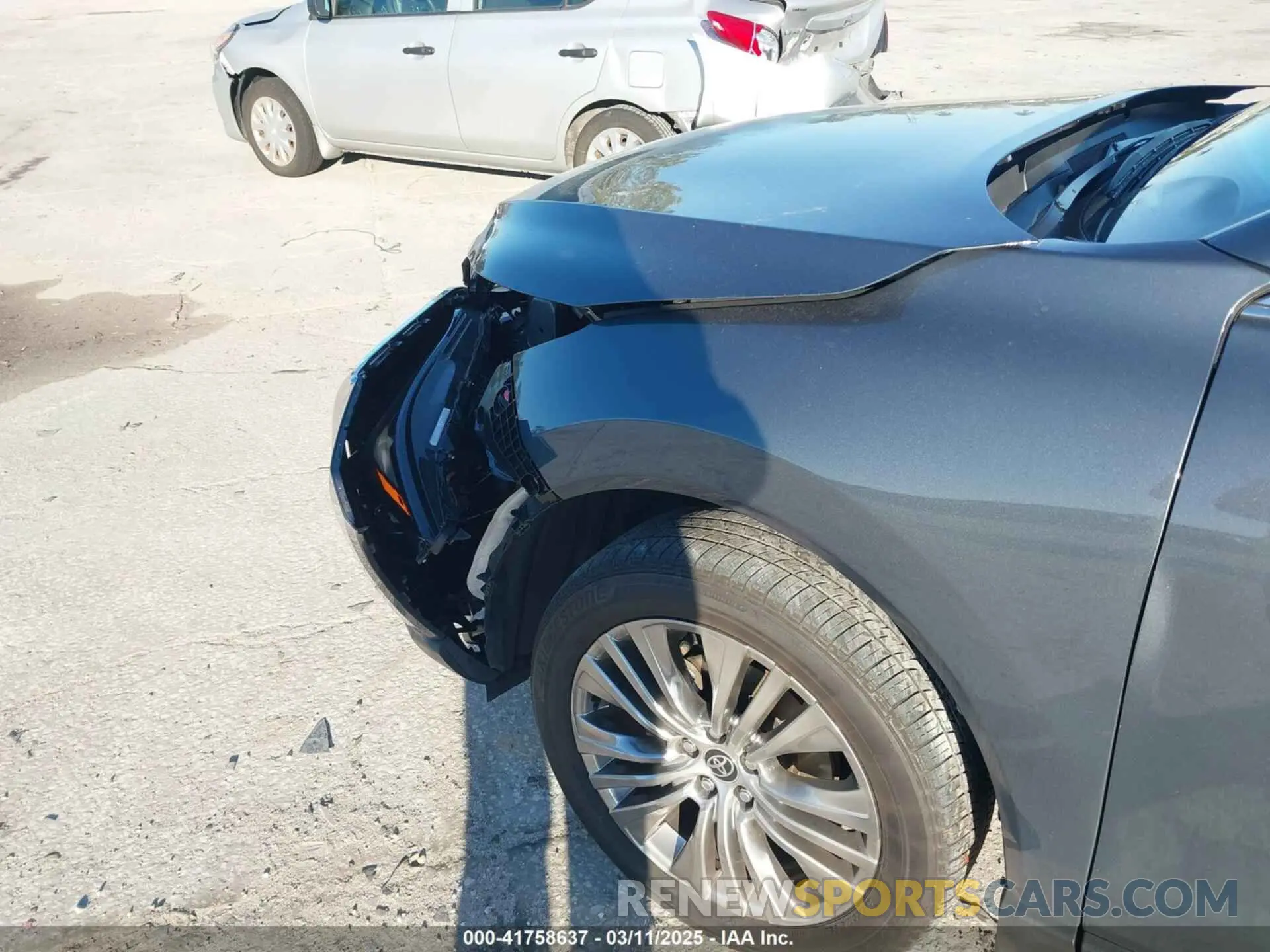 20 fotografías del automóvil dañado JTEAAAAH1RJ177932 TOYOTA VENZA 2024