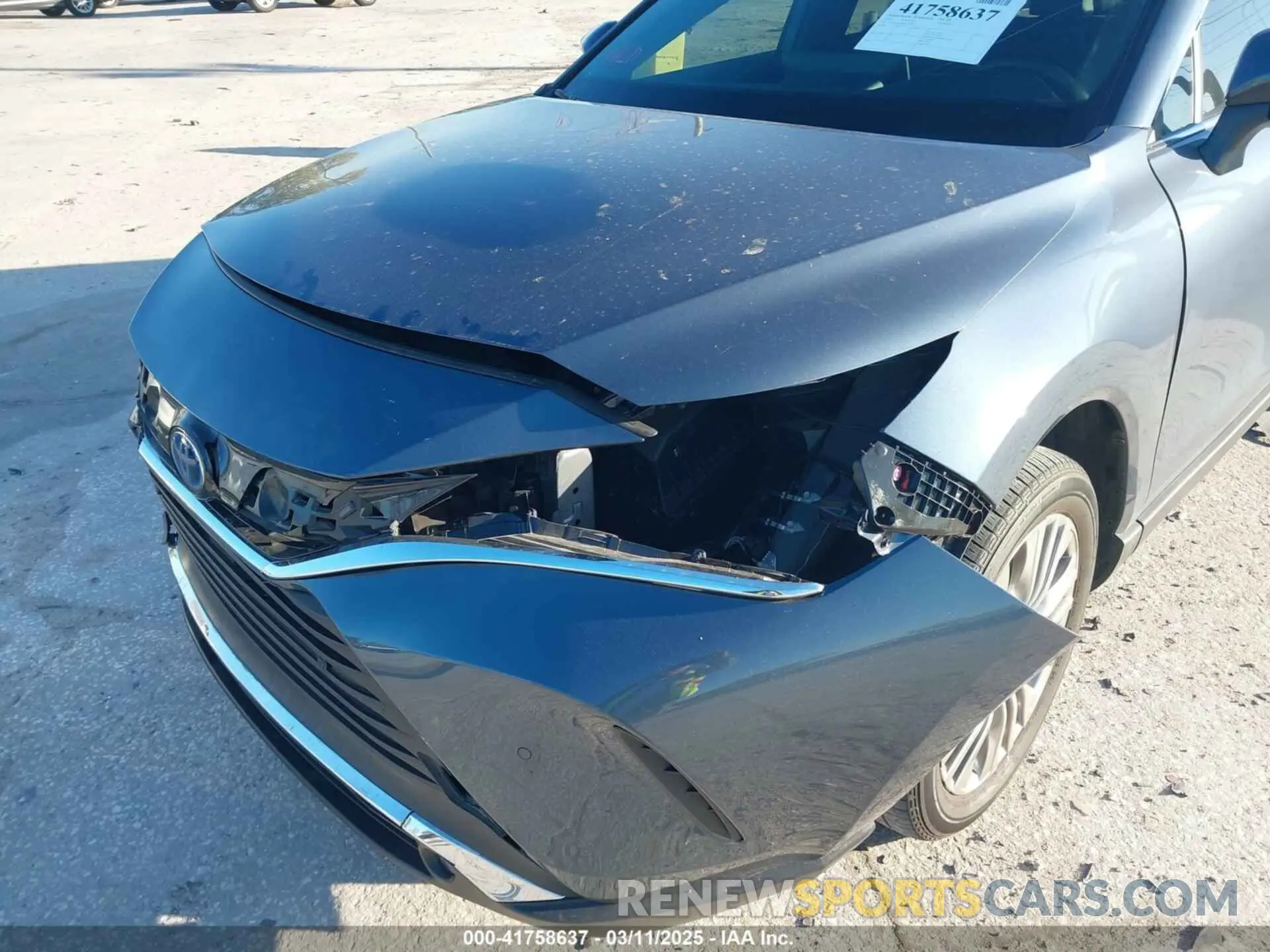21 fotografías del automóvil dañado JTEAAAAH1RJ177932 TOYOTA VENZA 2024