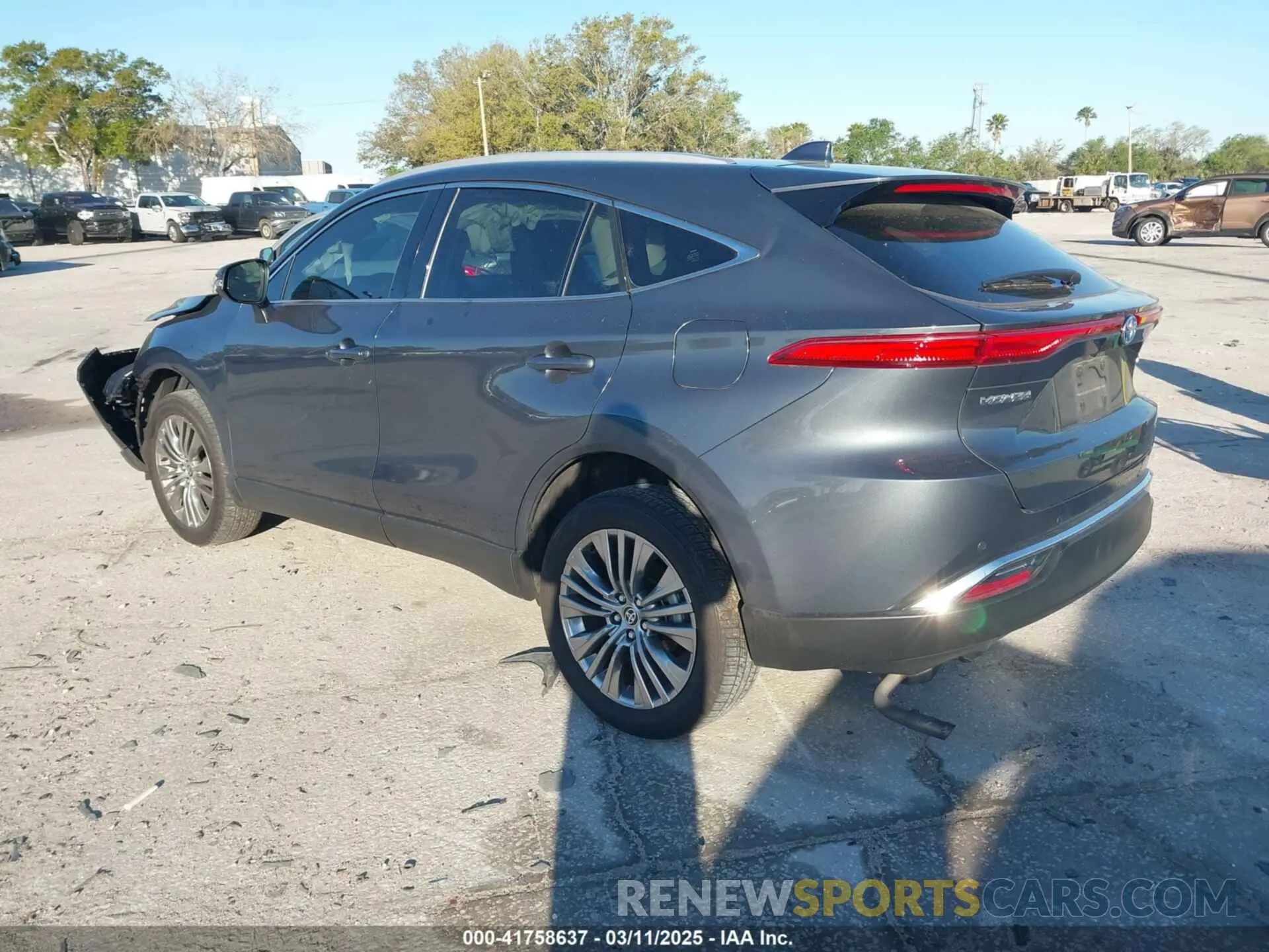 3 fotografías del automóvil dañado JTEAAAAH1RJ177932 TOYOTA VENZA 2024