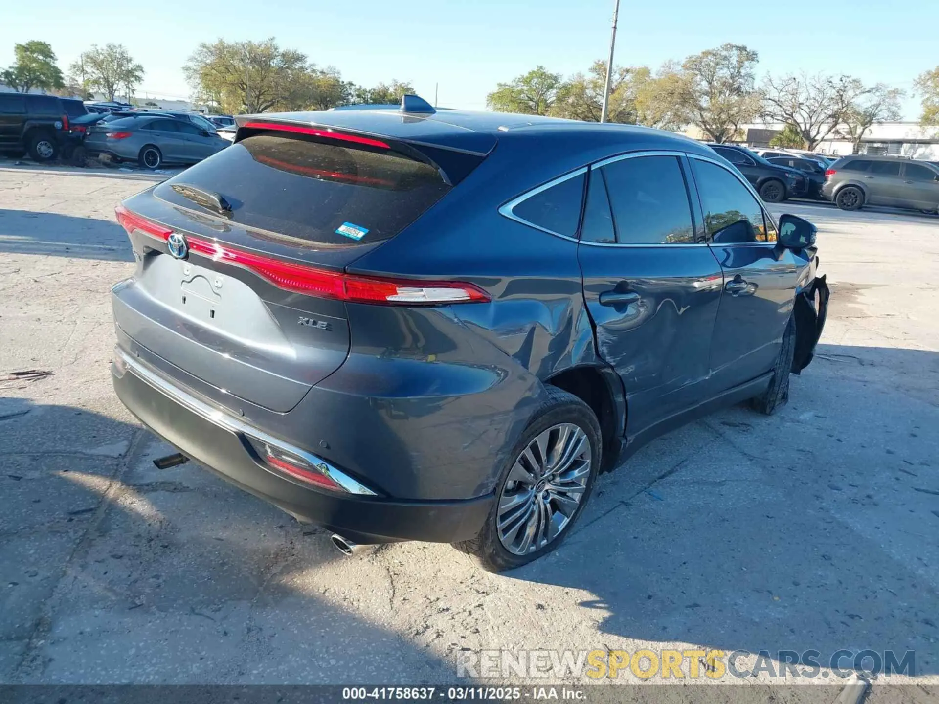 4 fotografías del automóvil dañado JTEAAAAH1RJ177932 TOYOTA VENZA 2024