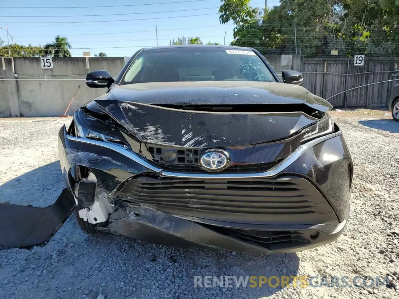5 fotografías del automóvil dañado JTEAAAAH2RJ158211 TOYOTA VENZA 2024