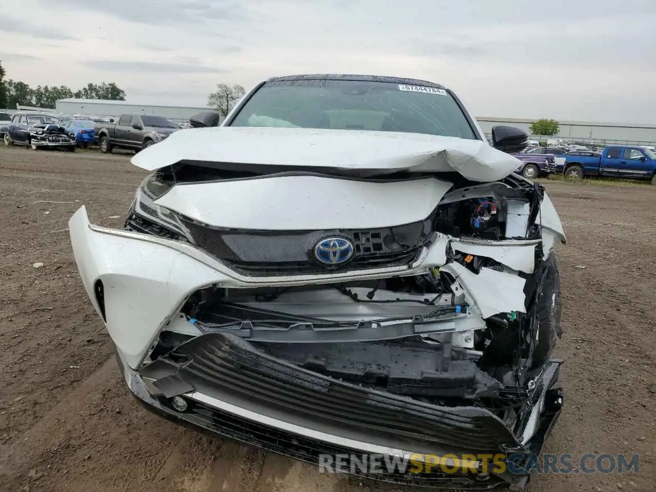 5 fotografías del automóvil dañado JTEAAAAH2RJ167930 TOYOTA VENZA 2024