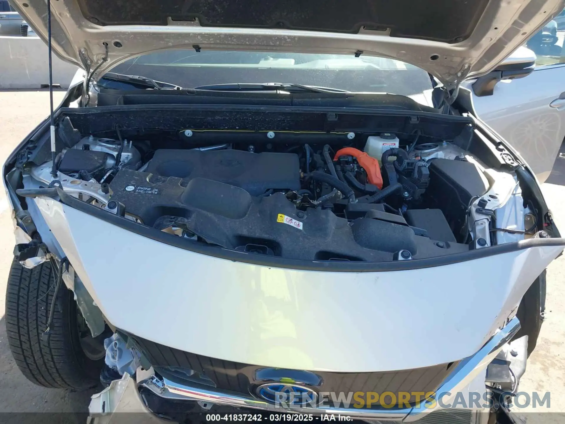 10 fotografías del automóvil dañado JTEAAAAH3RJ186695 TOYOTA VENZA 2024