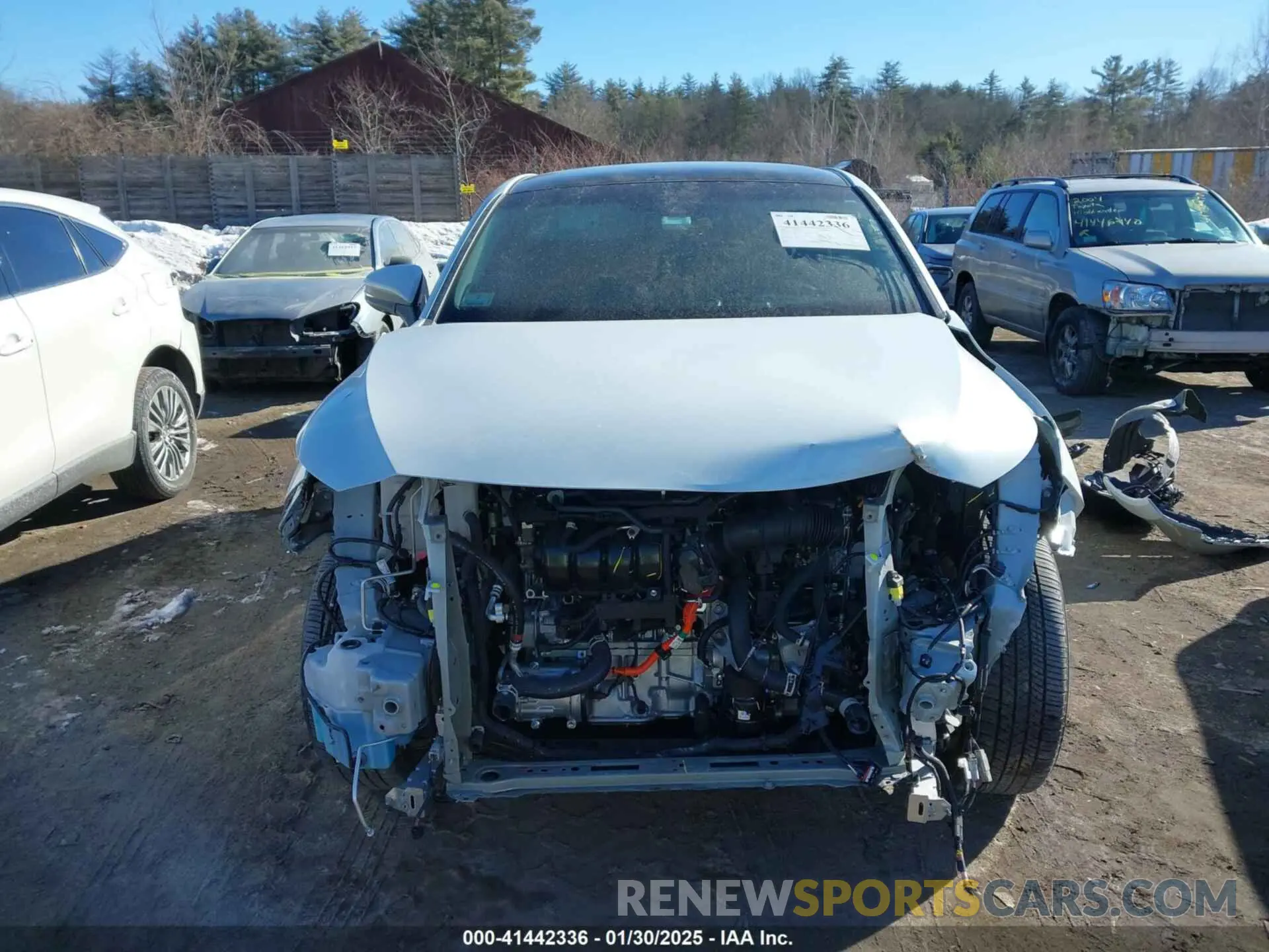12 fotografías del automóvil dañado JTEAAAAH4RJ182414 TOYOTA VENZA 2024