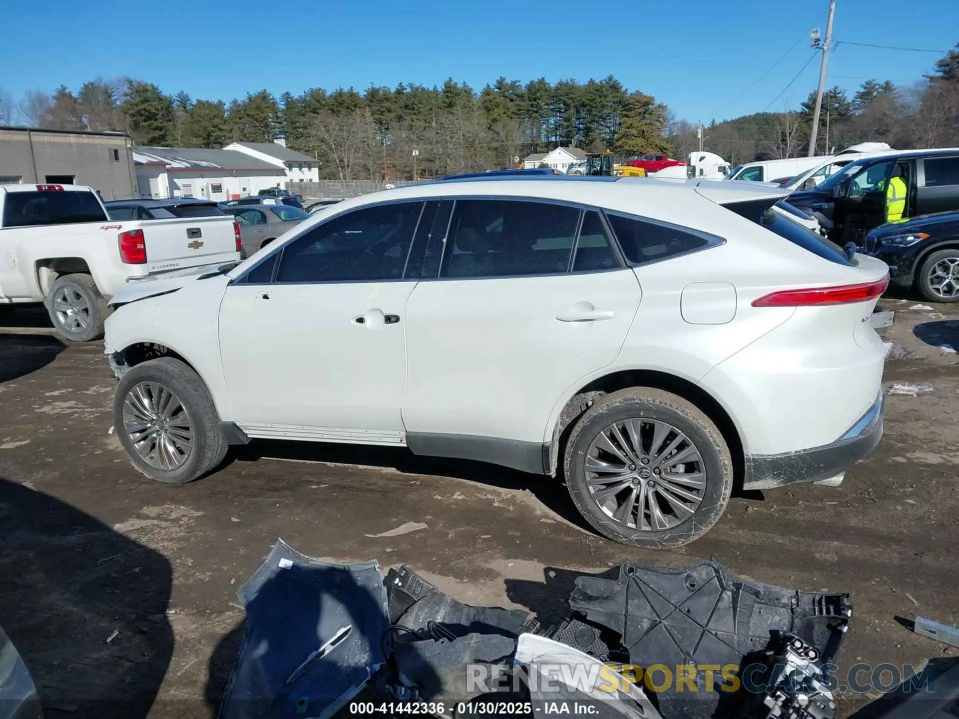 14 fotografías del automóvil dañado JTEAAAAH4RJ182414 TOYOTA VENZA 2024