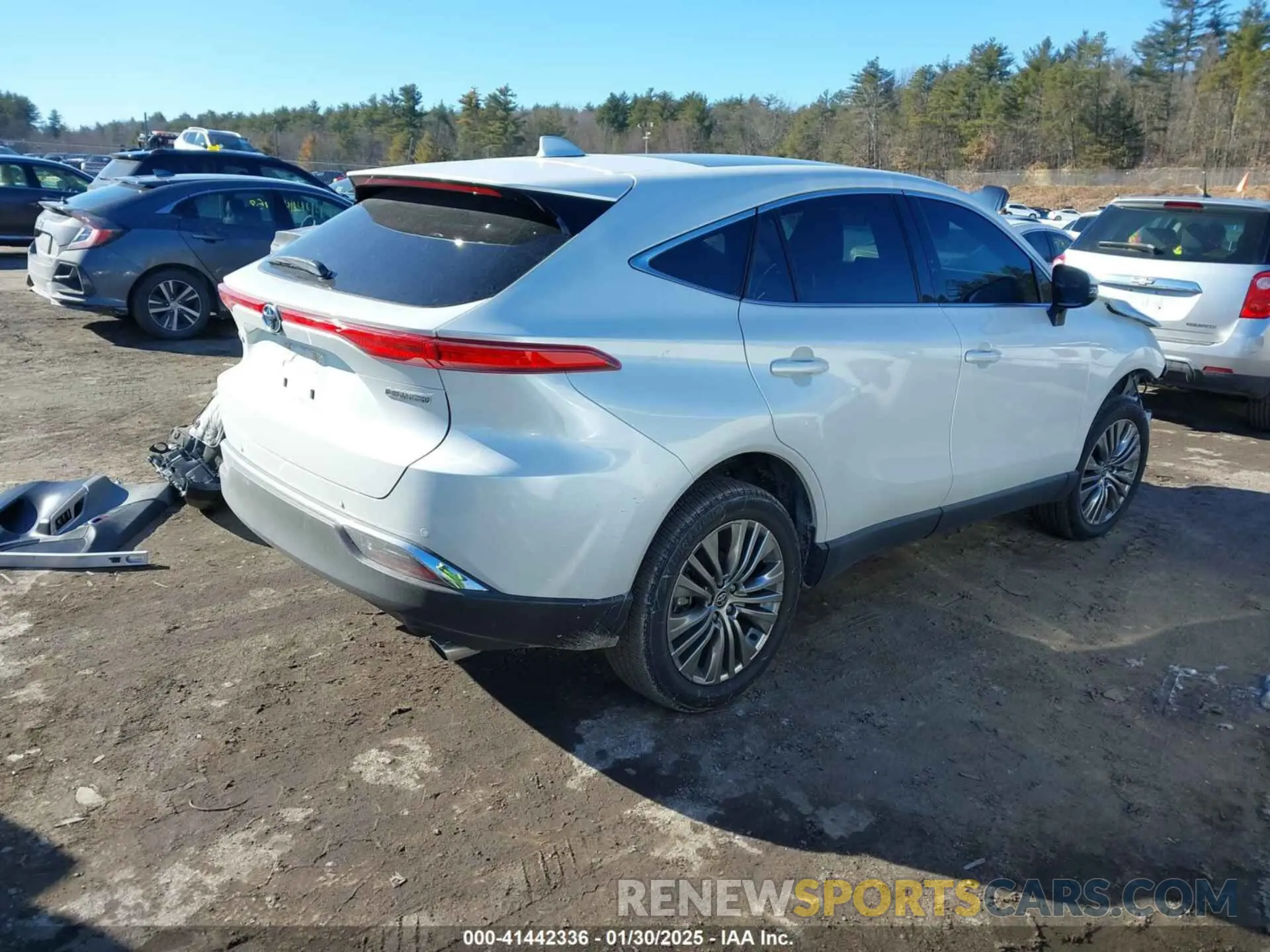 4 fotografías del automóvil dañado JTEAAAAH4RJ182414 TOYOTA VENZA 2024
