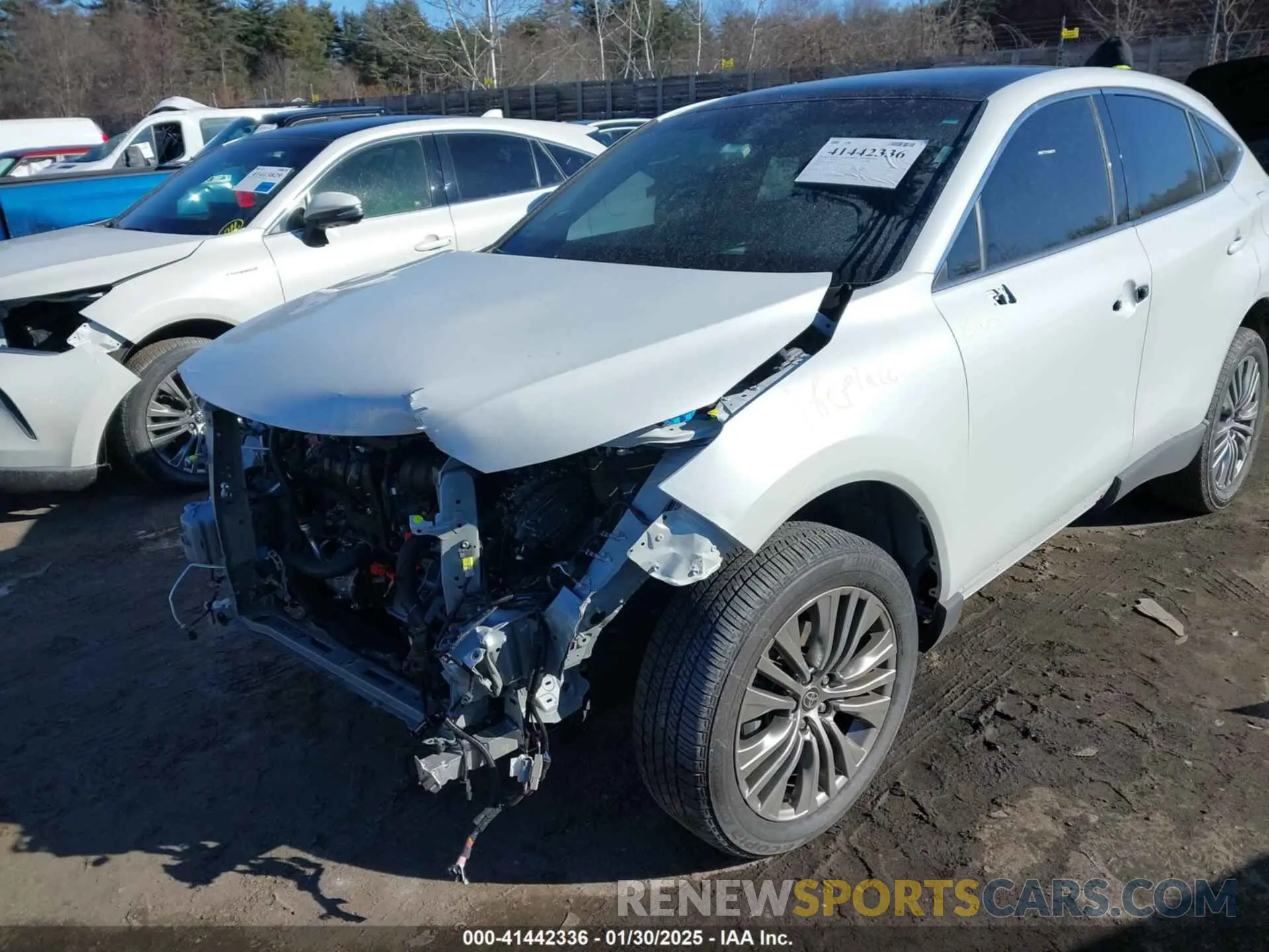 6 fotografías del automóvil dañado JTEAAAAH4RJ182414 TOYOTA VENZA 2024