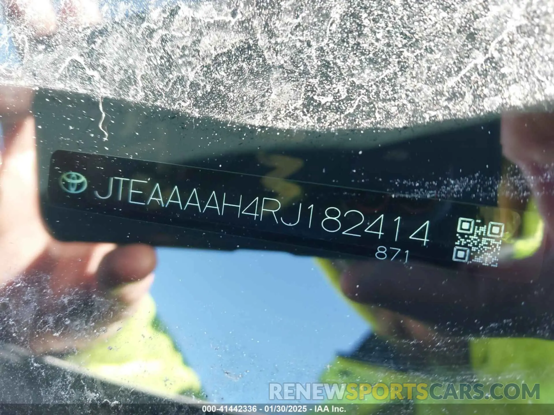9 fotografías del automóvil dañado JTEAAAAH4RJ182414 TOYOTA VENZA 2024