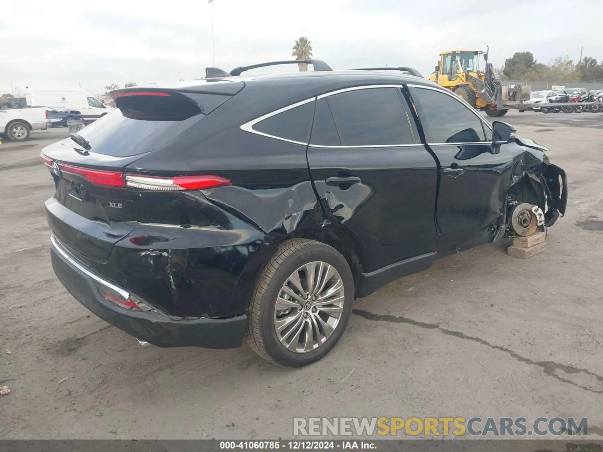 4 fotografías del automóvil dañado JTEAAAAH5RJ172801 TOYOTA VENZA 2024