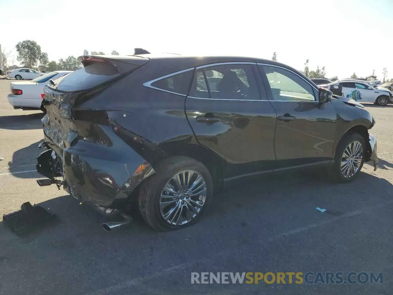 3 fotografías del automóvil dañado JTEAAAAH5RJ177965 TOYOTA VENZA 2024