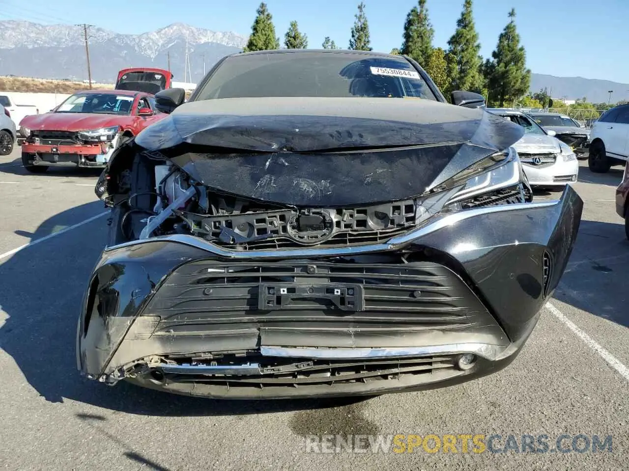 5 fotografías del automóvil dañado JTEAAAAH5RJ177965 TOYOTA VENZA 2024