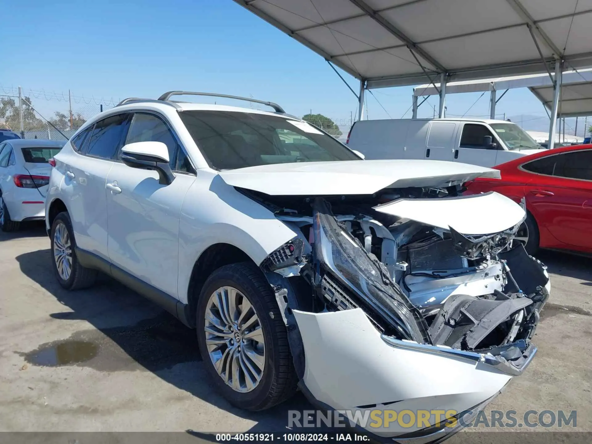 1 fotografías del automóvil dañado JTEAAAAH5RJ186505 TOYOTA VENZA 2024
