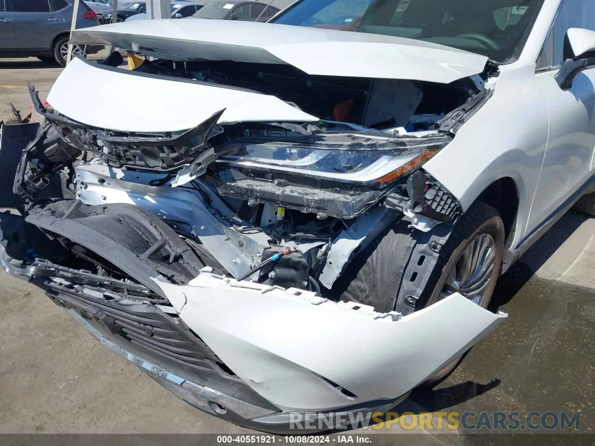 6 fotografías del automóvil dañado JTEAAAAH5RJ186505 TOYOTA VENZA 2024