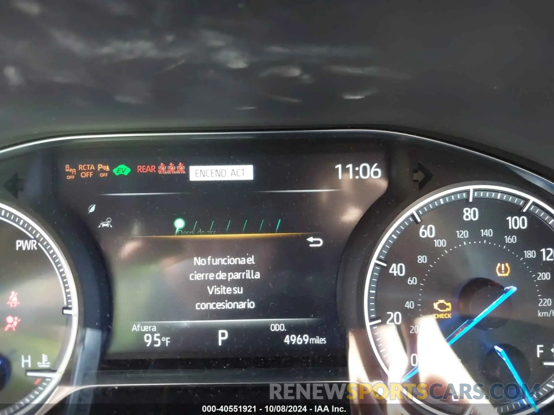 7 fotografías del automóvil dañado JTEAAAAH5RJ186505 TOYOTA VENZA 2024