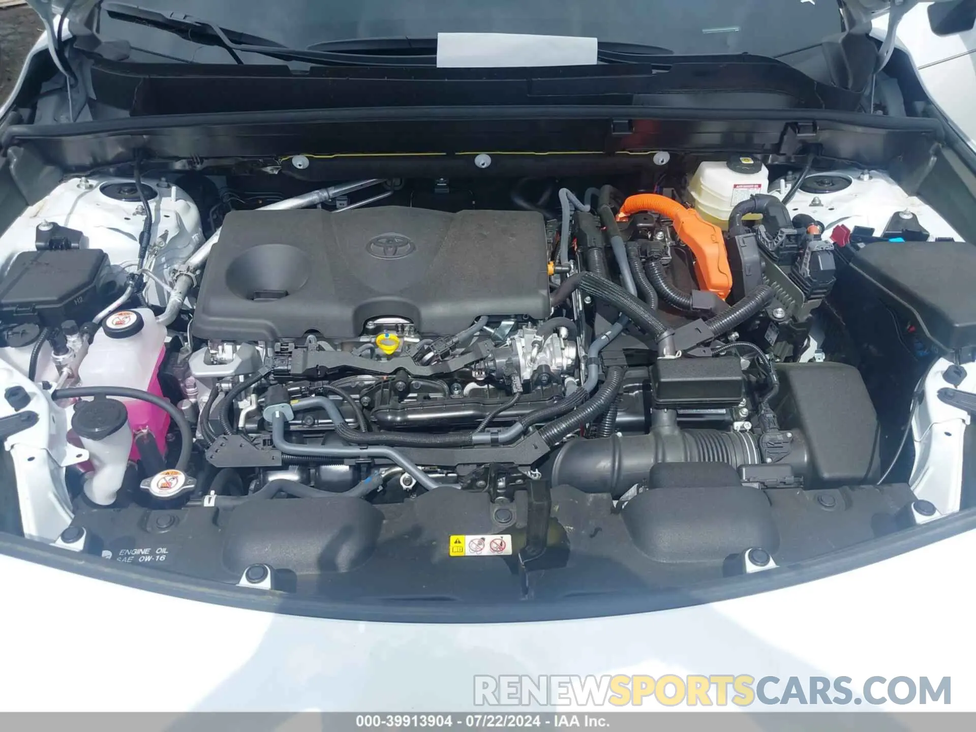 10 fotografías del automóvil dañado JTEAAAAH6RJ165517 TOYOTA VENZA 2024