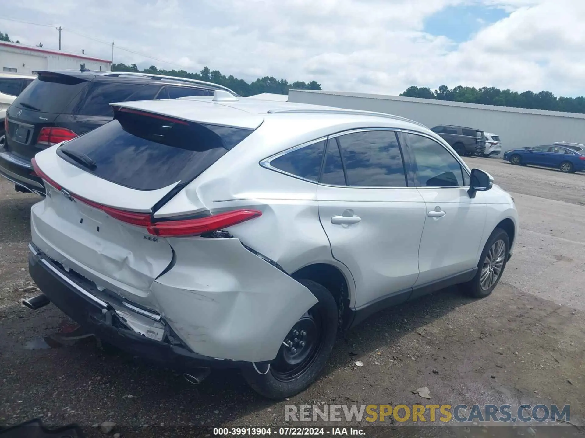 4 fotografías del automóvil dañado JTEAAAAH6RJ165517 TOYOTA VENZA 2024