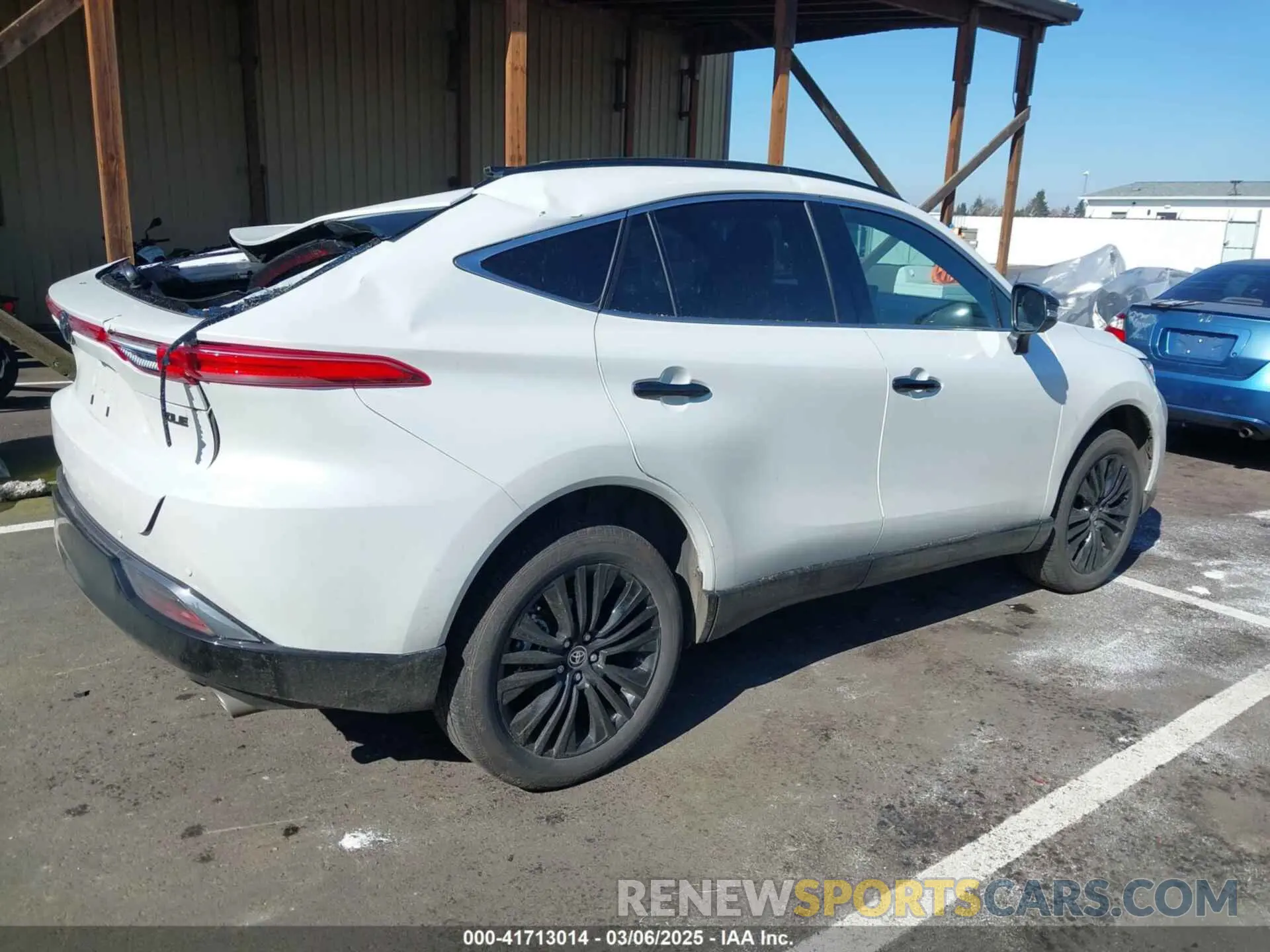 4 fotografías del automóvil dañado JTEAAAAH6RJ168269 TOYOTA VENZA 2024