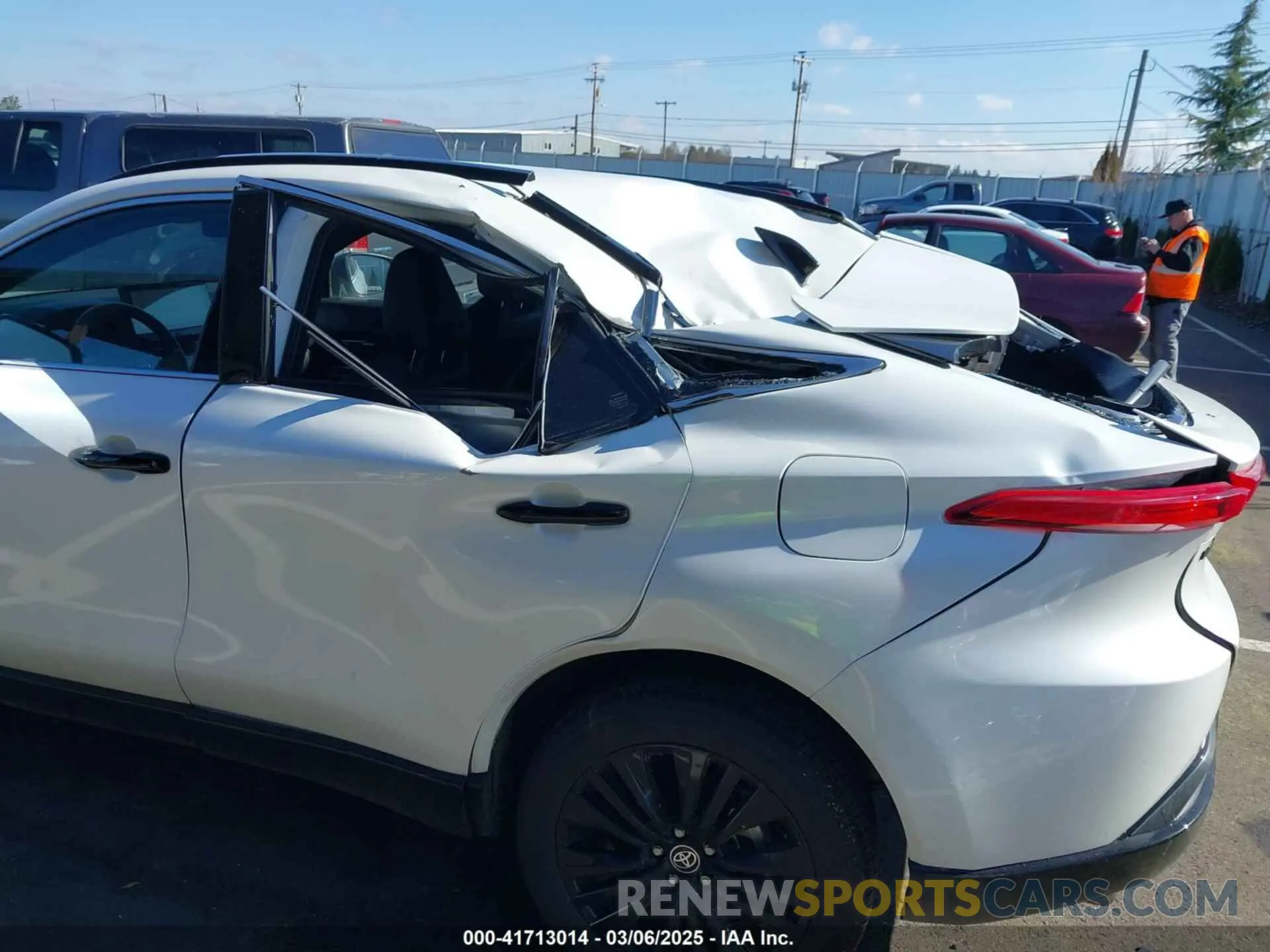 6 fotografías del automóvil dañado JTEAAAAH6RJ168269 TOYOTA VENZA 2024