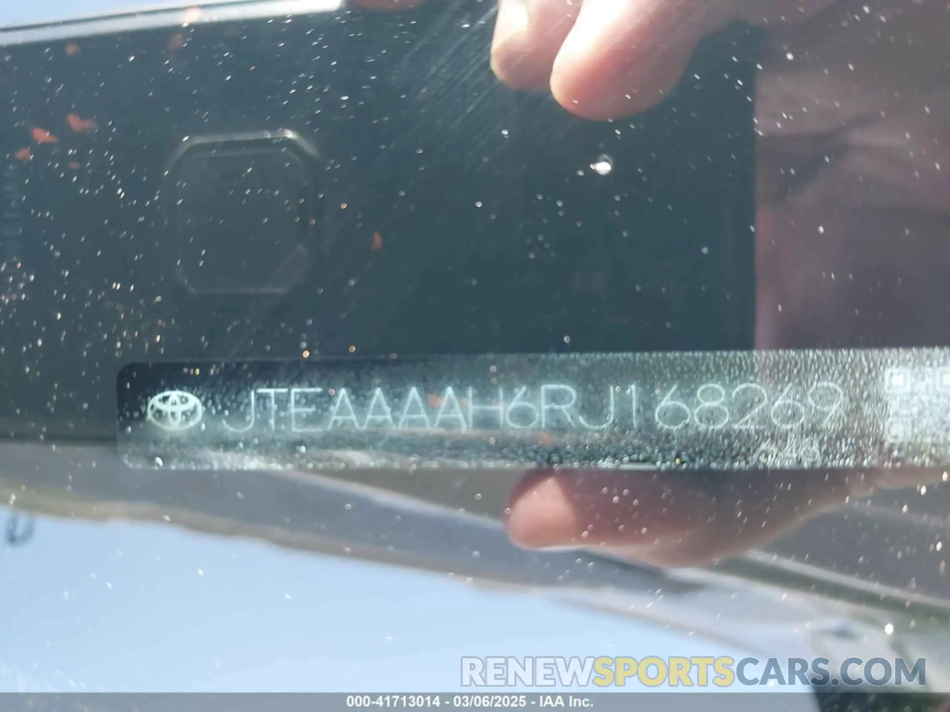 9 fotografías del automóvil dañado JTEAAAAH6RJ168269 TOYOTA VENZA 2024
