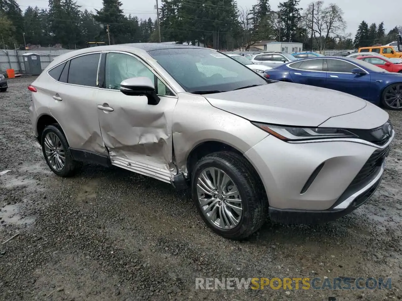 4 fotografías del automóvil dañado JTEAAAAH7RJ166014 TOYOTA VENZA 2024