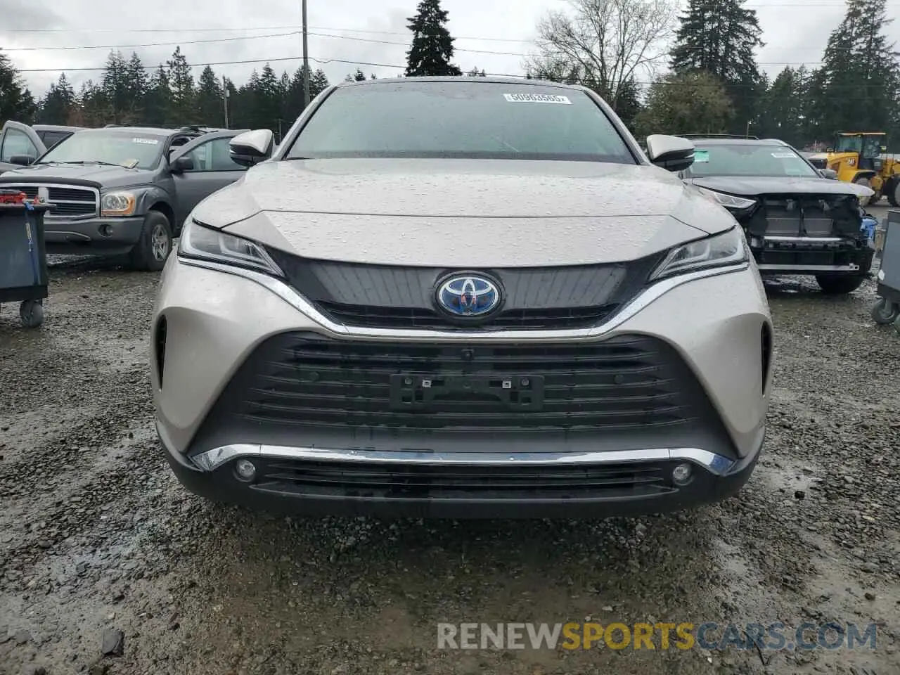 5 fotografías del automóvil dañado JTEAAAAH7RJ166014 TOYOTA VENZA 2024