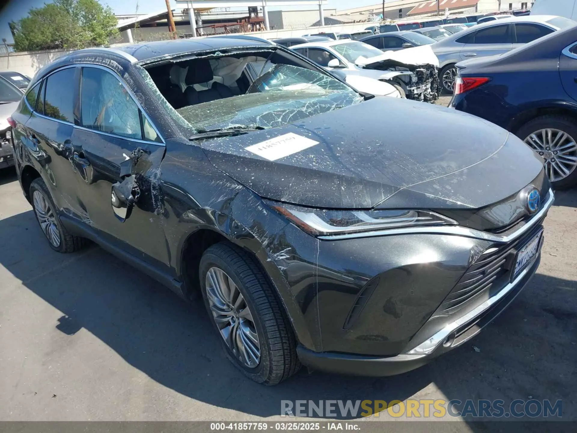 1 fotografías del automóvil dañado JTEAAAAH7RJ175408 TOYOTA VENZA 2024