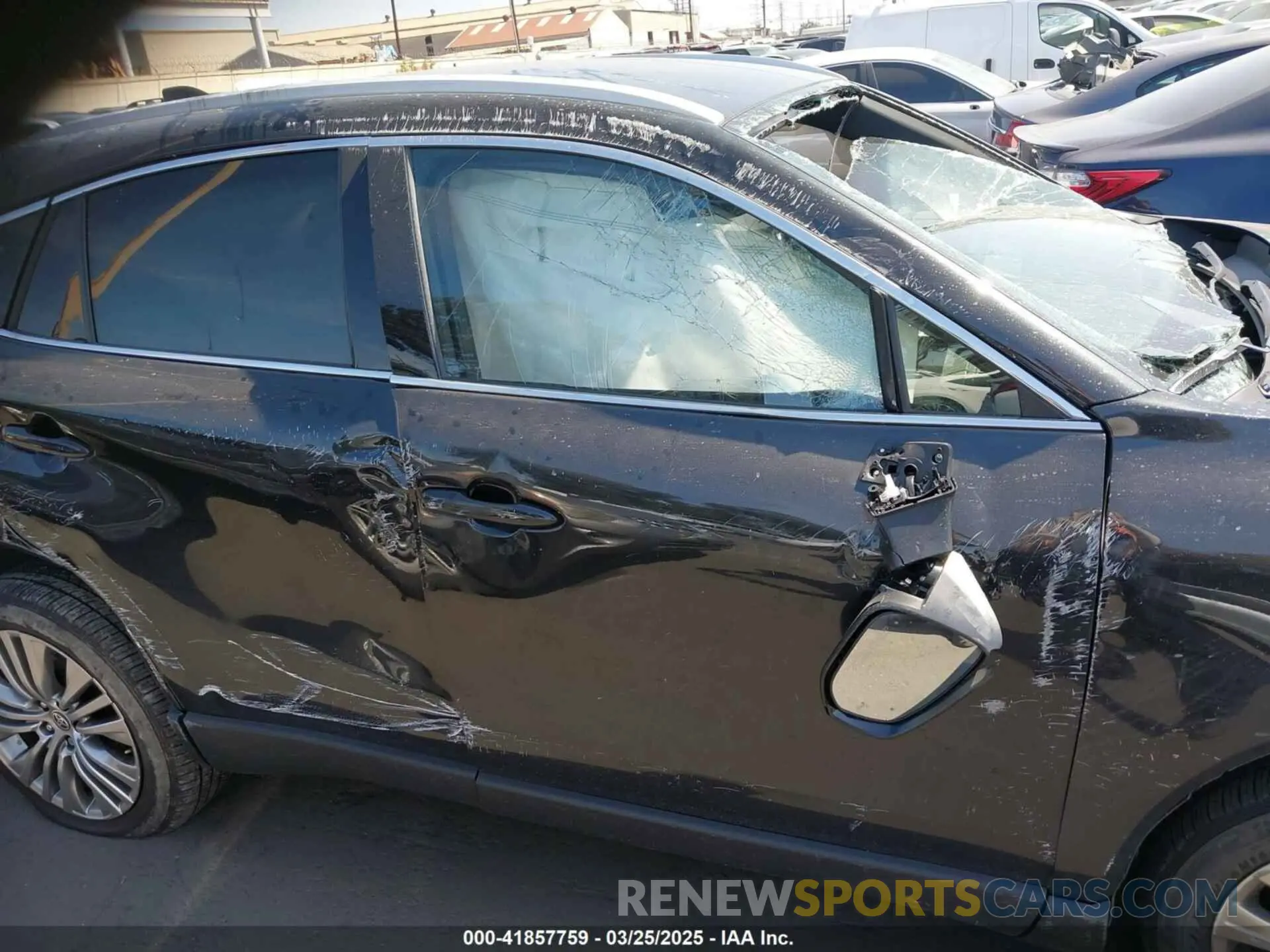14 fotografías del automóvil dañado JTEAAAAH7RJ175408 TOYOTA VENZA 2024
