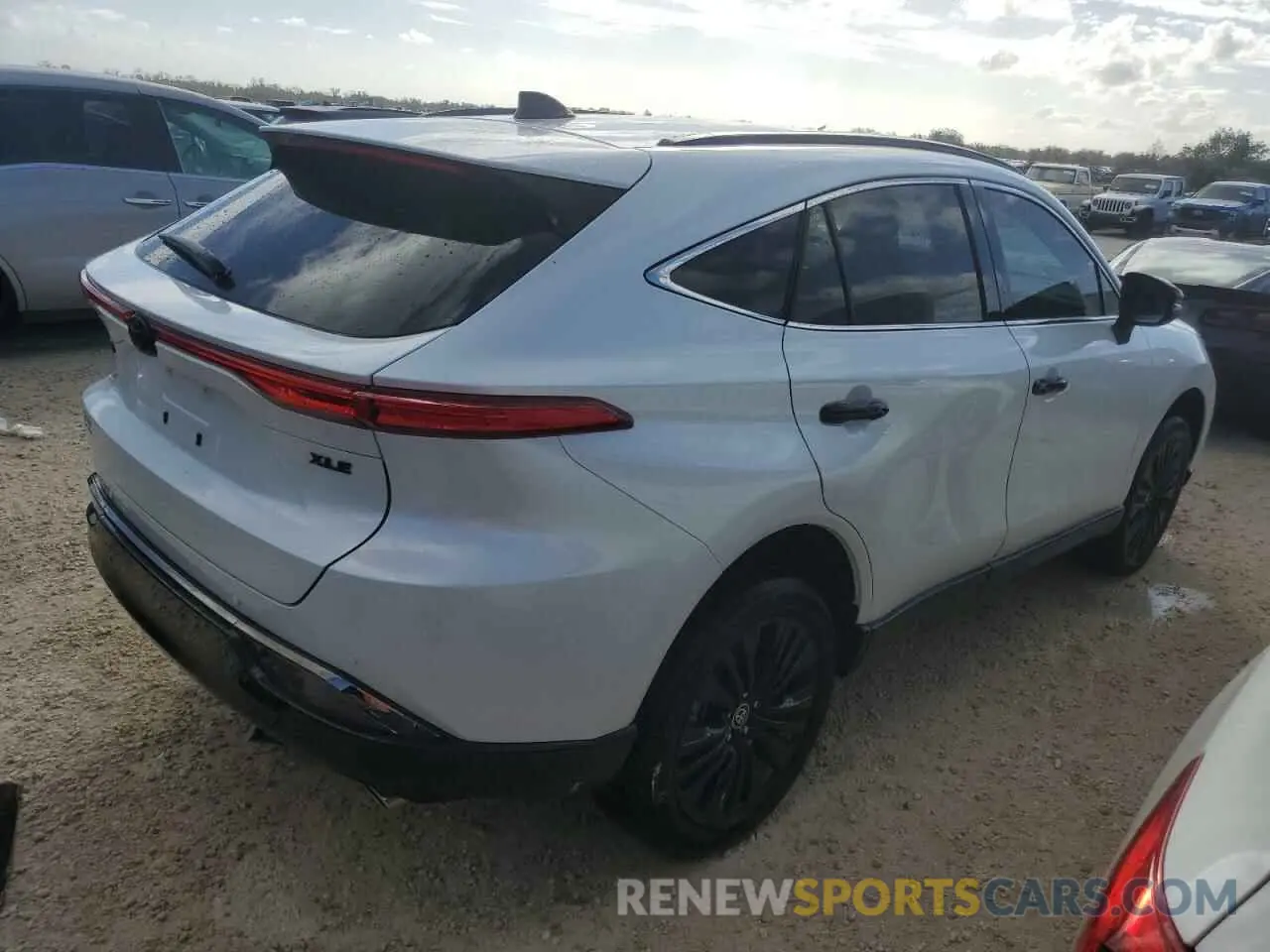 3 fotografías del automóvil dañado JTEAAAAH7RJ177286 TOYOTA VENZA 2024