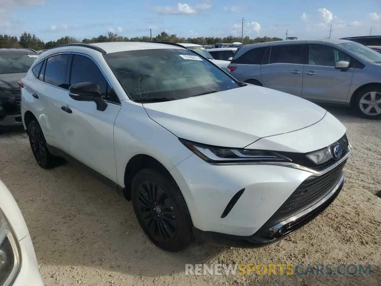 4 fotografías del automóvil dañado JTEAAAAH7RJ177286 TOYOTA VENZA 2024