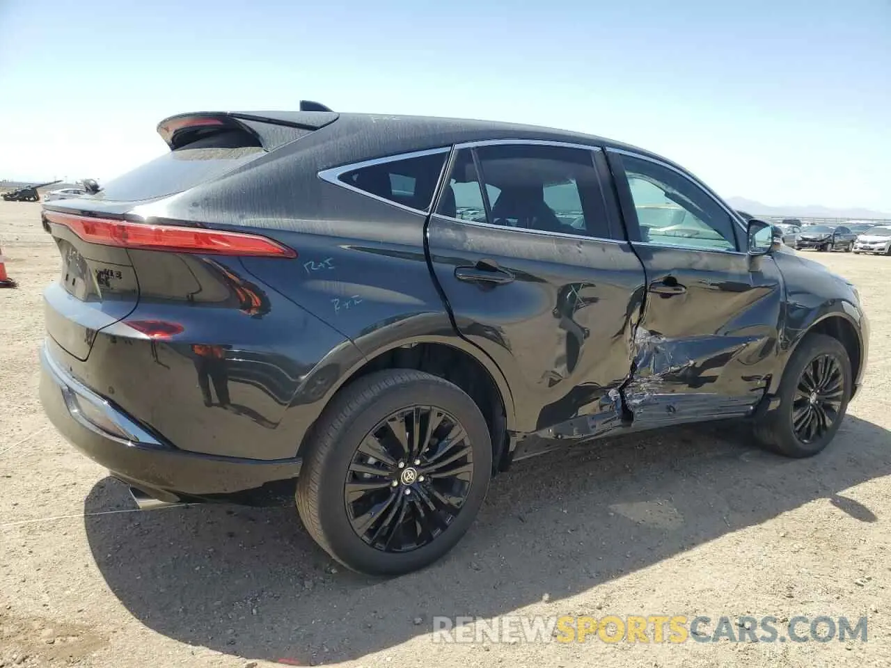 3 fotografías del automóvil dañado JTEAAAAH8RJ159587 TOYOTA VENZA 2024