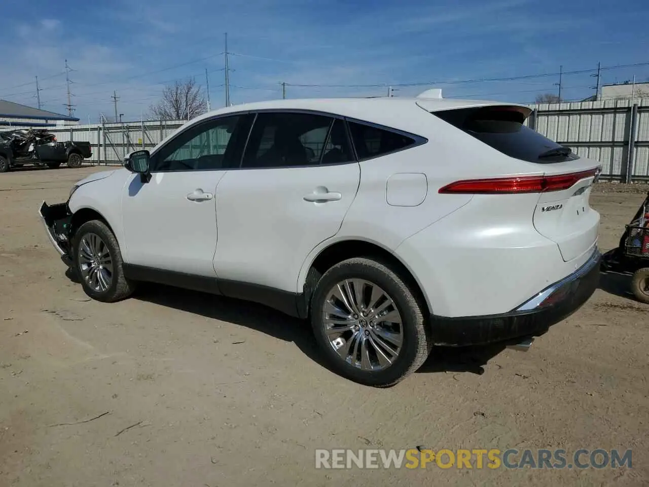 2 fotografías del automóvil dañado JTEAAAAH9RJ176706 TOYOTA VENZA 2024