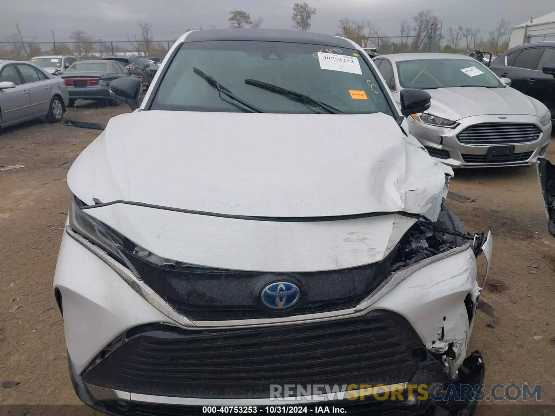 12 fotografías del automóvil dañado JTEAAAAHXRJ167853 TOYOTA VENZA 2024