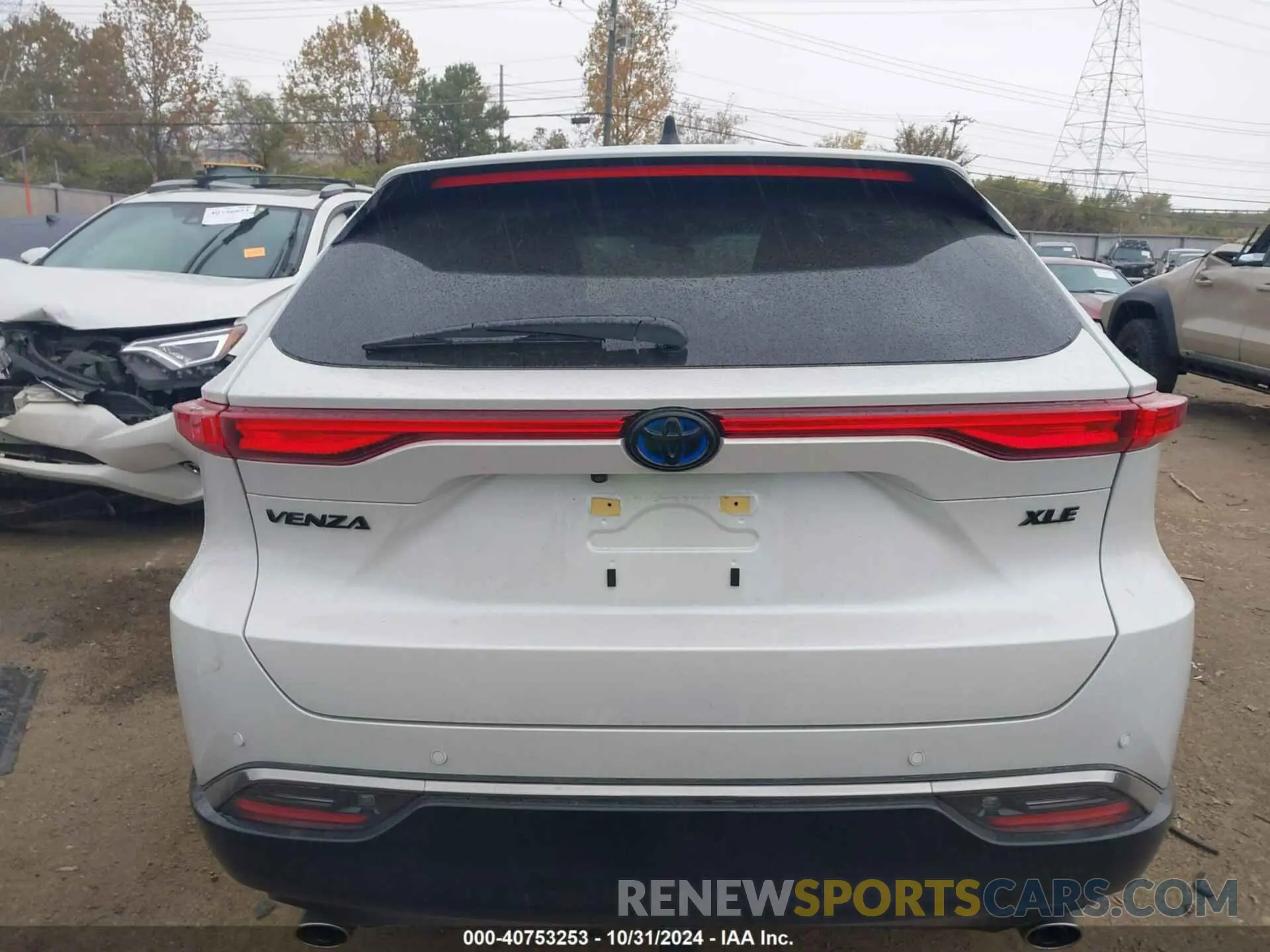 16 fotografías del automóvil dañado JTEAAAAHXRJ167853 TOYOTA VENZA 2024