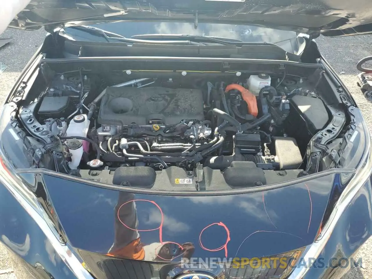 11 fotografías del automóvil dañado JTEAAAAHXRJ172485 TOYOTA VENZA 2024