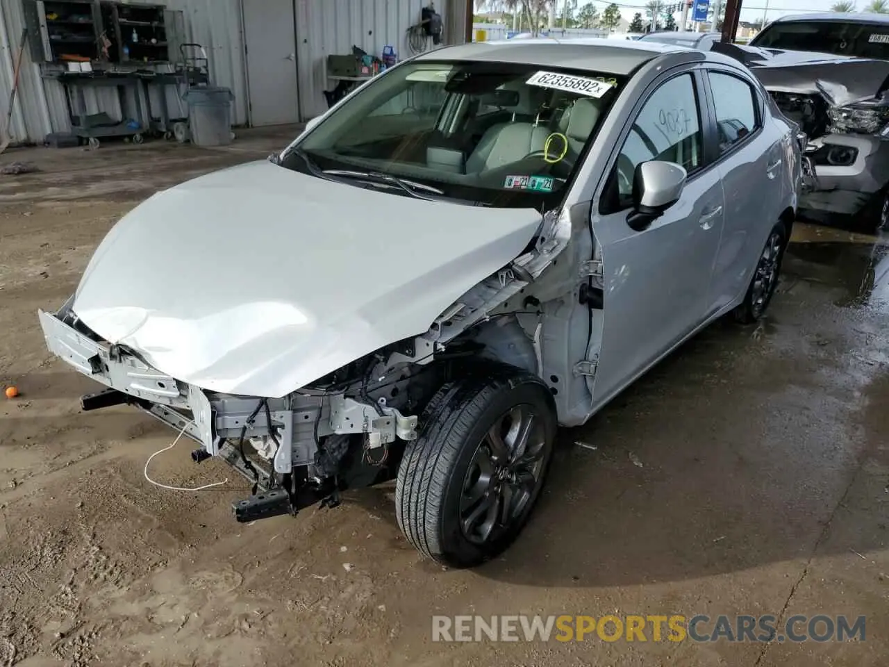 1 fotografías del automóvil dañado 3MYDLBYV0KY500111 TOYOTA YARIS 2019