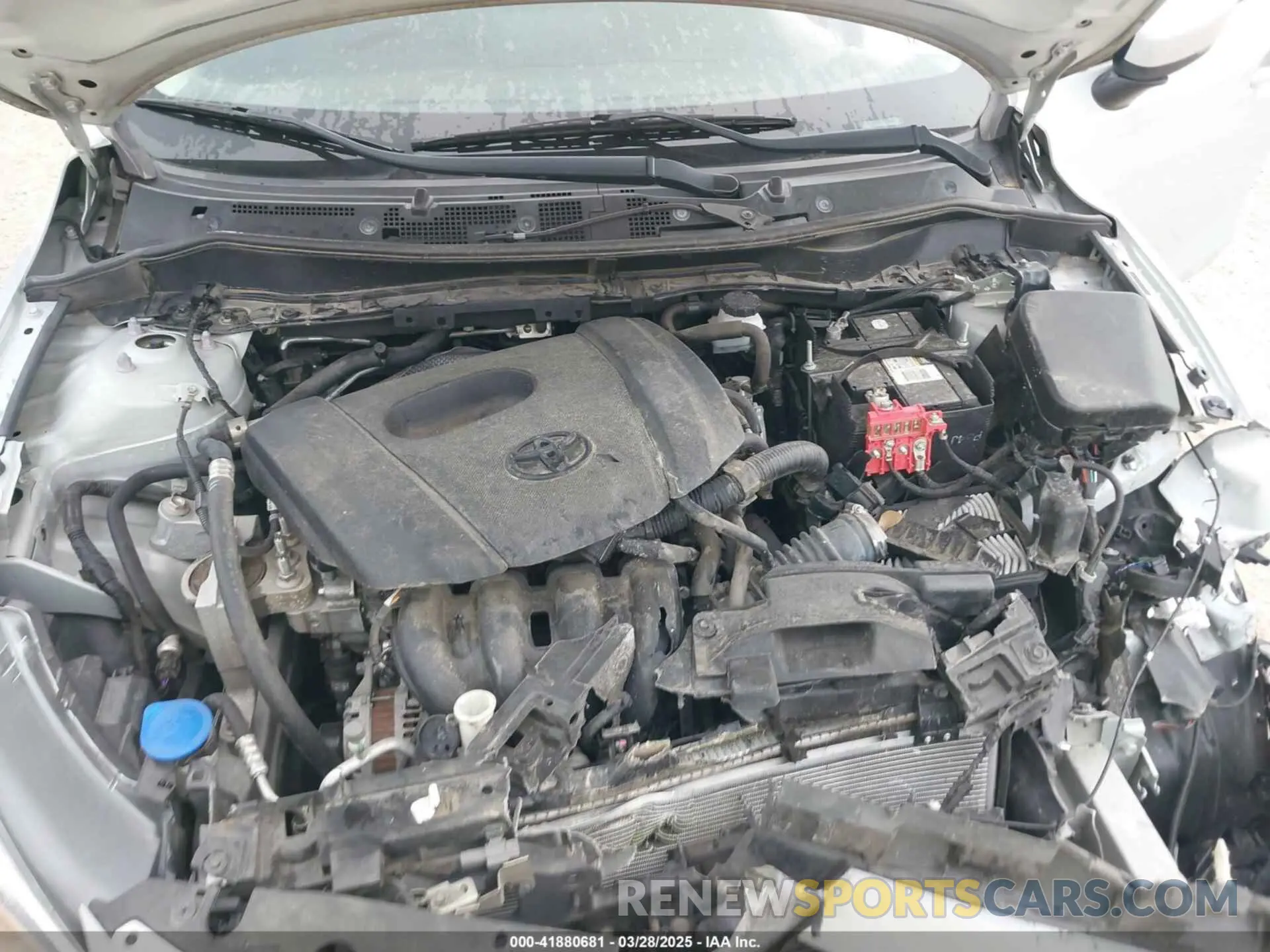 10 fotografías del automóvil dañado 3MYDLBYV0KY507141 TOYOTA YARIS 2019