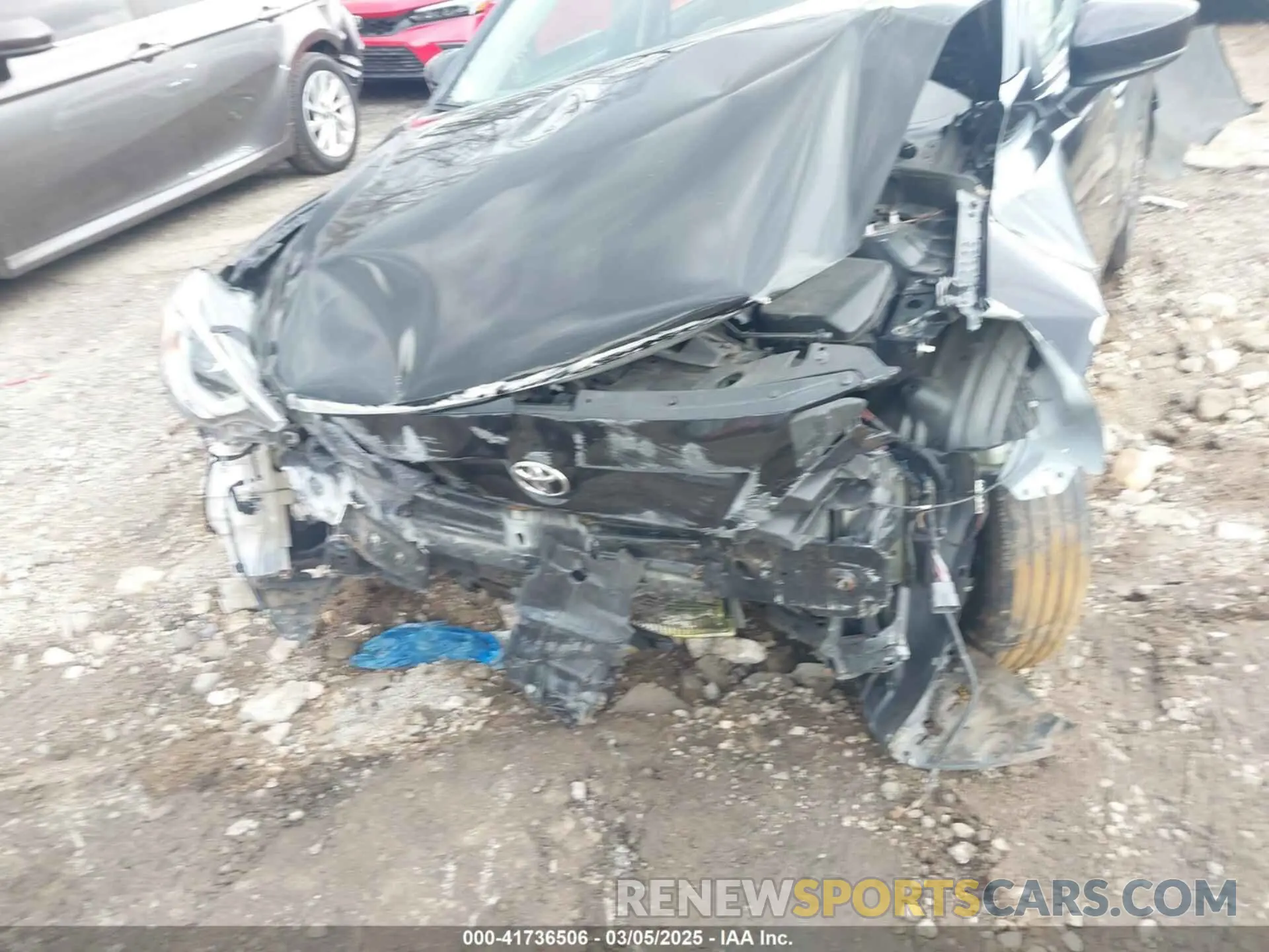 6 fotografías del automóvil dañado 3MYDLBYV0KY510167 TOYOTA YARIS 2019