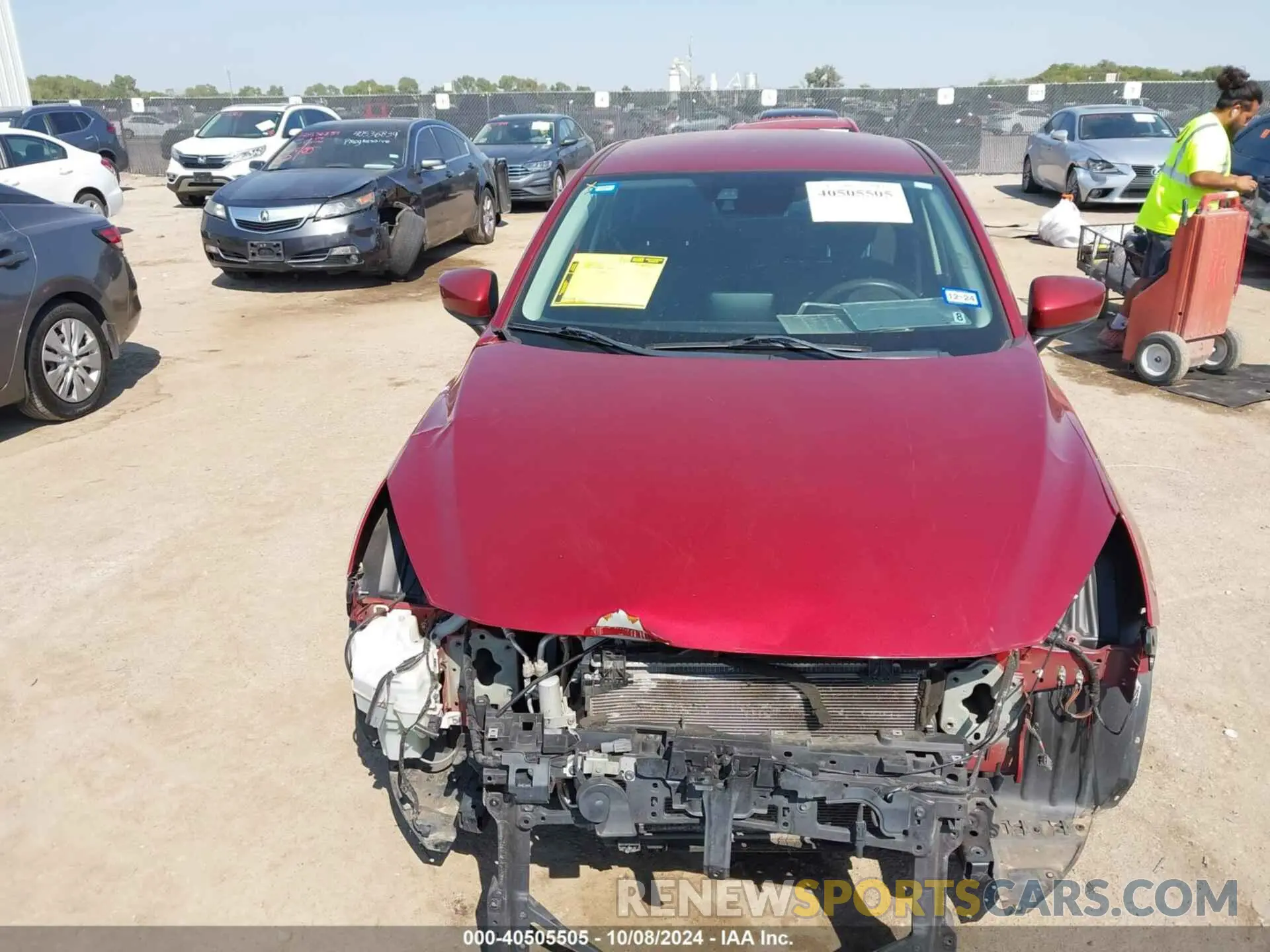 13 fotografías del automóvil dañado 3MYDLBYV0KY525073 TOYOTA YARIS 2019
